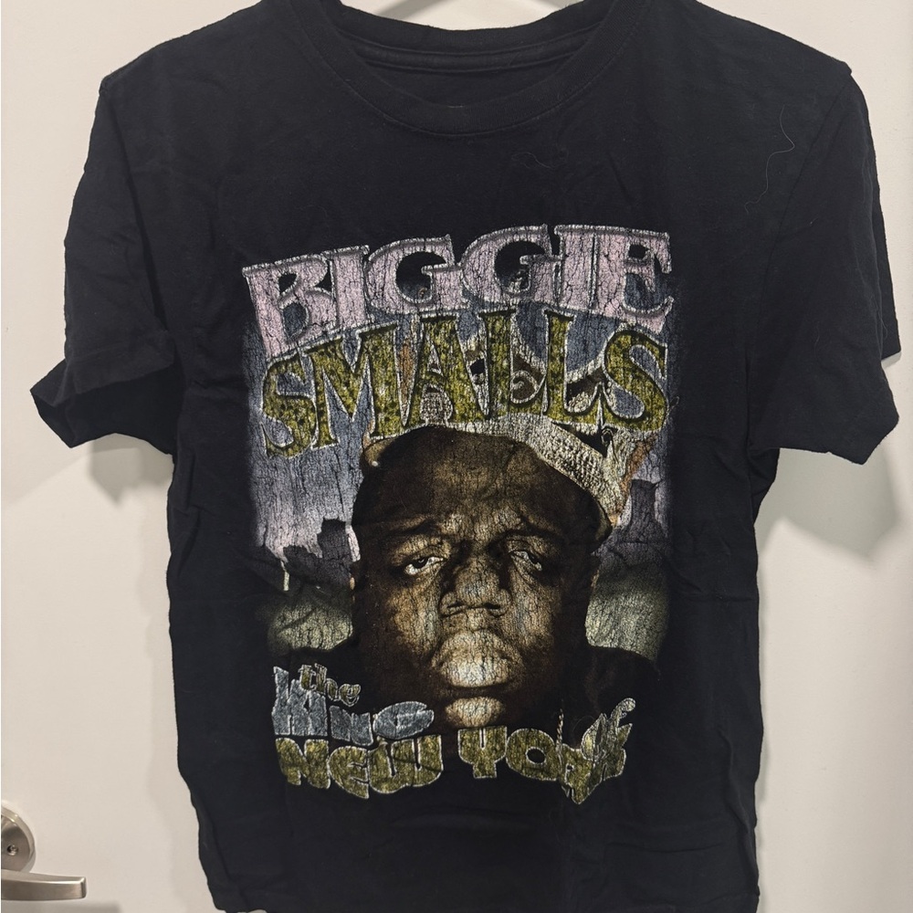 Biggie Smalls Graphic T-Shirt - Black